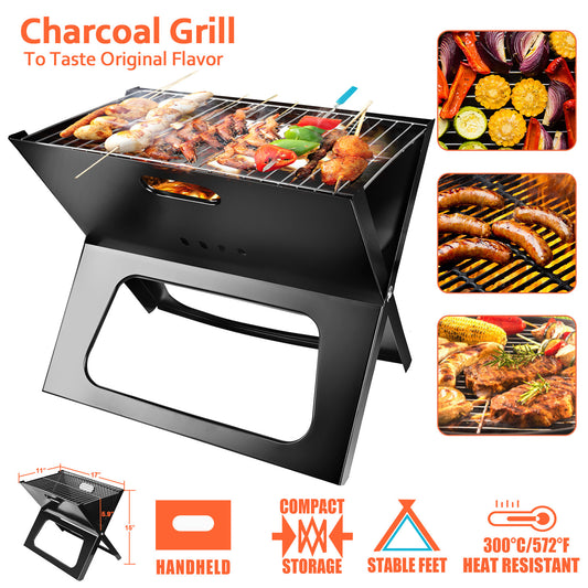 Foldable Charcoal BBQ Grill