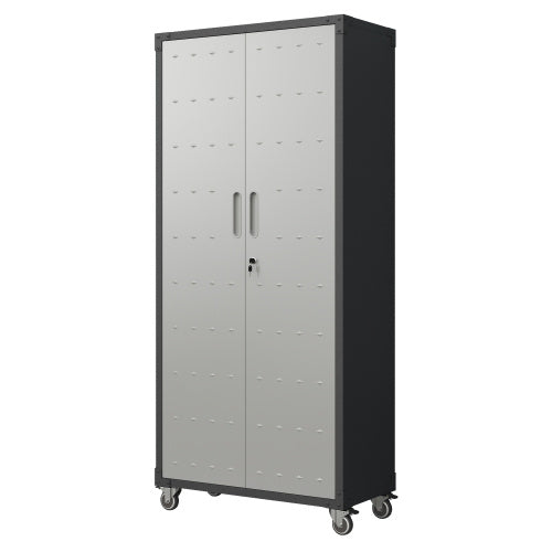 Metal Garage Storage Cabinet With Wheels