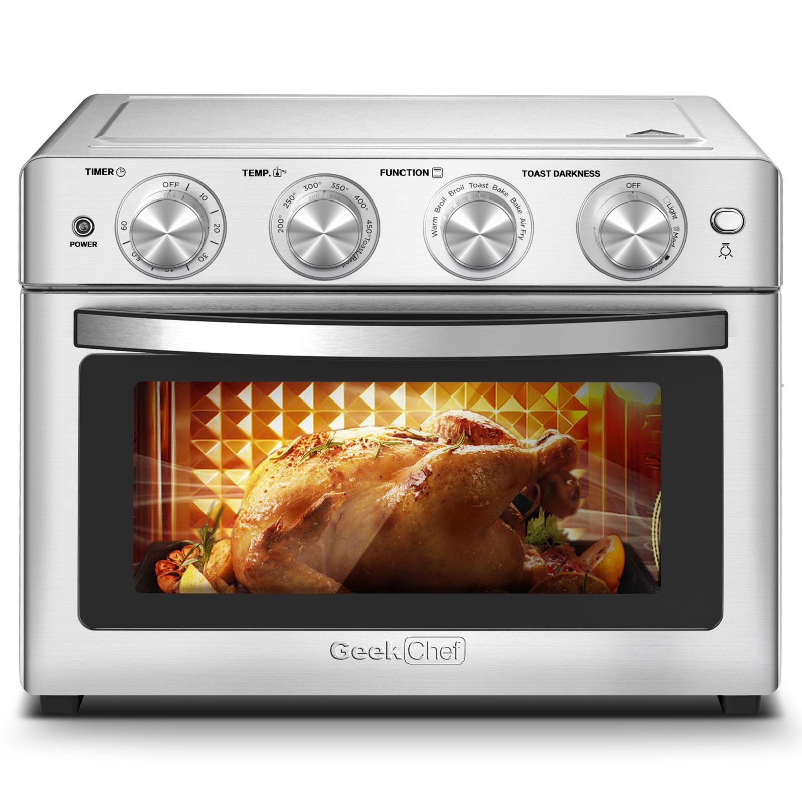 Geek Chef XL 26QT Air Fryer & Toaster Oven Combo