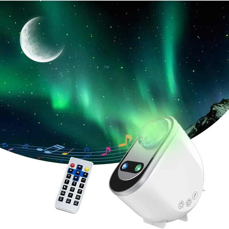 LED Galaxy Star Night Light Projector