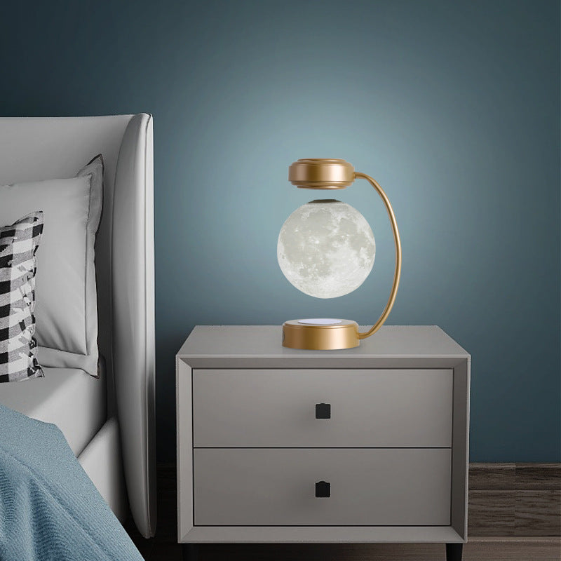 Levitating Moon Wireless Lamp