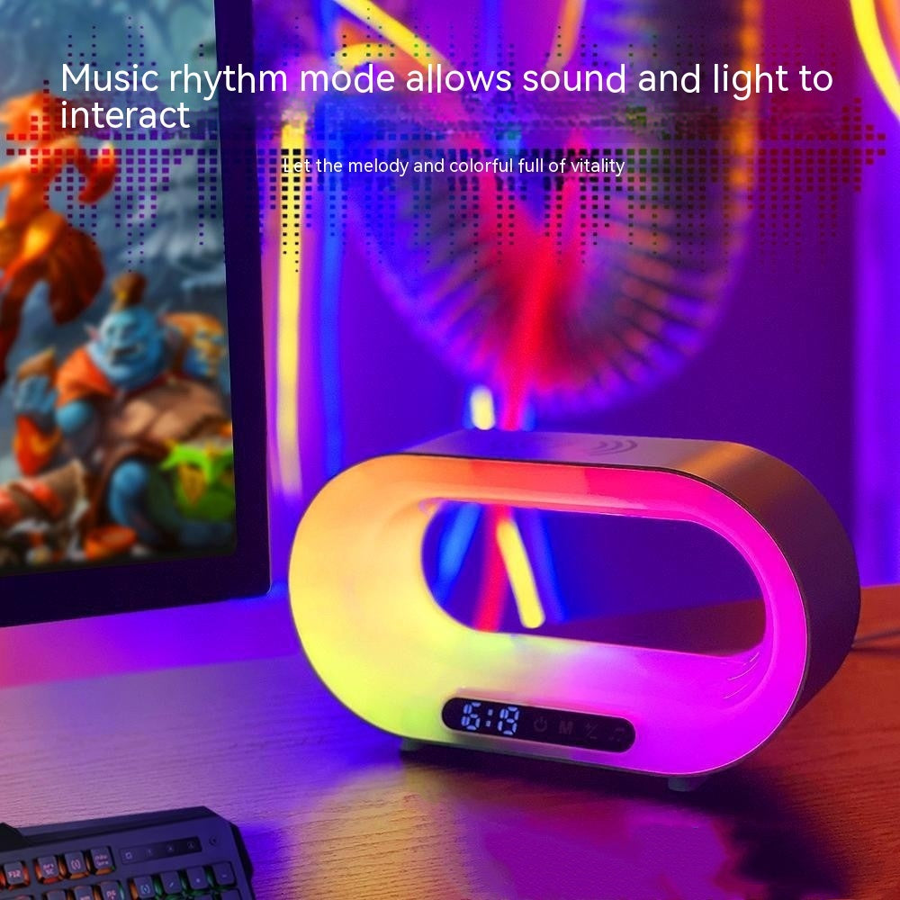 3 In 1 LED Night Light Smart Wireless Charger & Alarm Clock