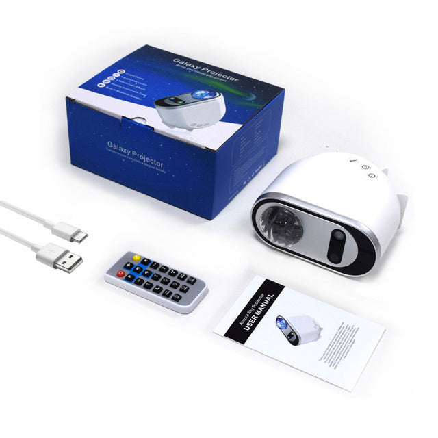 LED Galaxy Star Night Light Projector