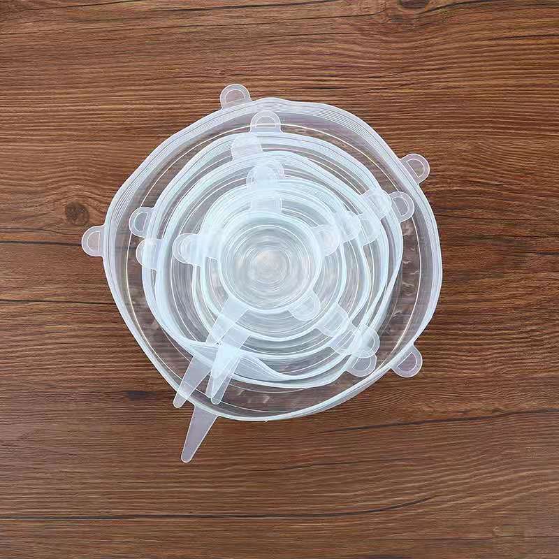 6-Piece Silicone Stretch Lid Set
