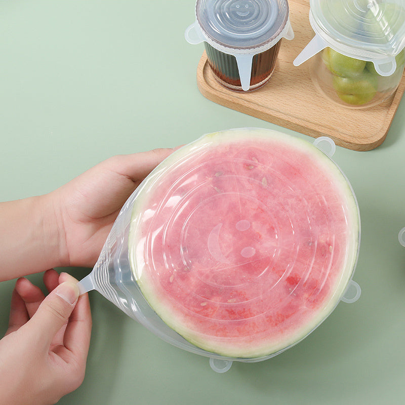 6-Piece Silicone Stretch Lid Set