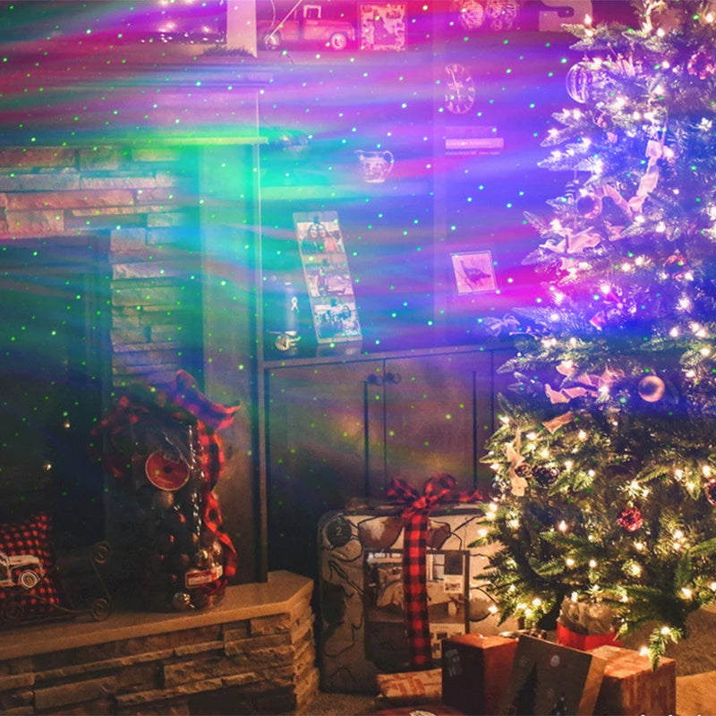 LED Galaxy Star Night Light Projector