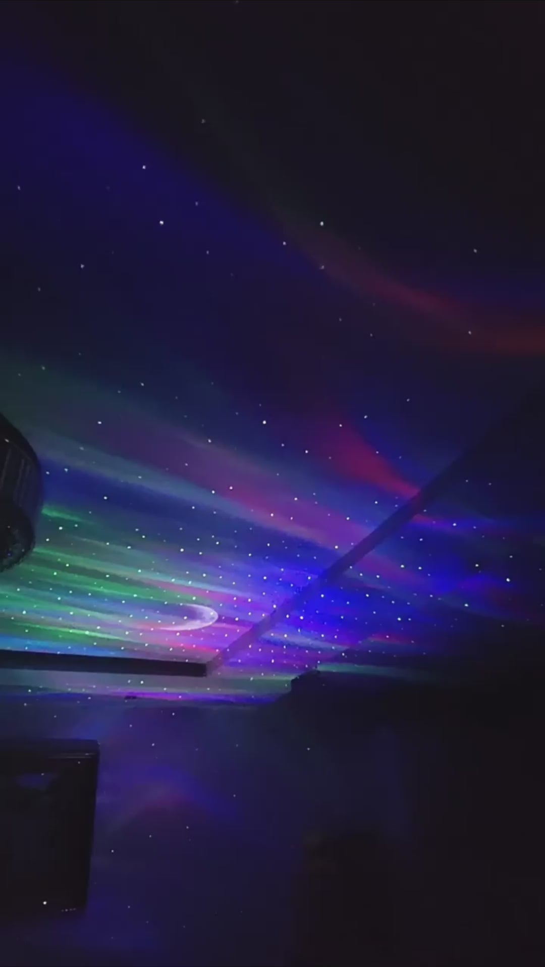 LED Galaxy Star Night Light Projector