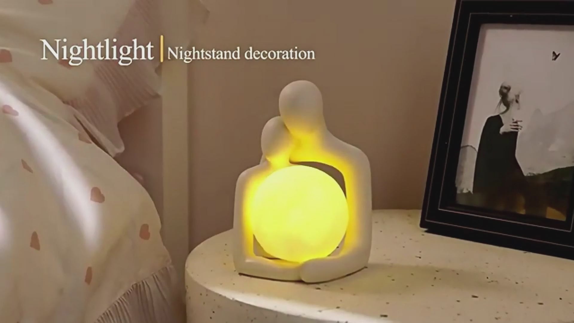 Heartwarming Loving Couple Resin Statue