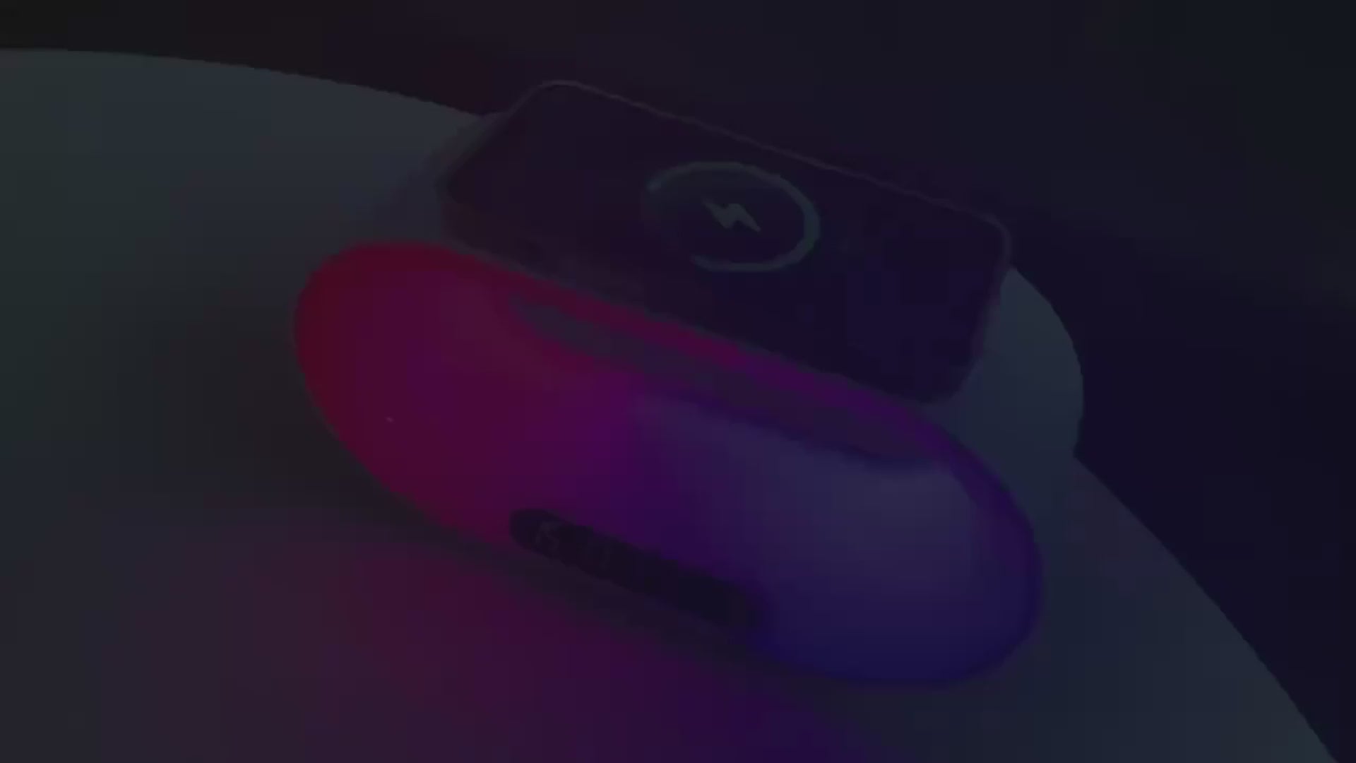 3 In 1 LED Night Light Smart Wireless Charger & Alarm Clock