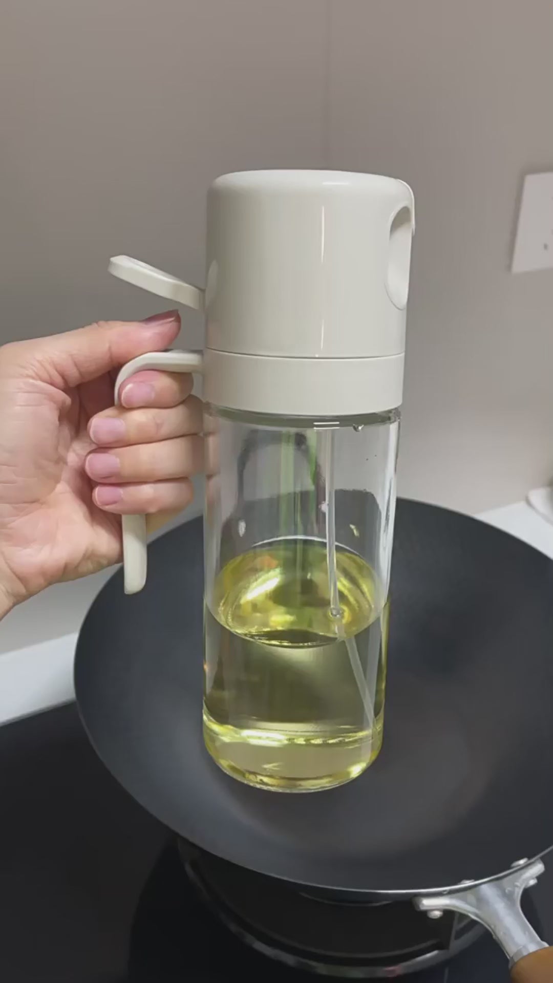 2 In 1 Oil Sprayer Bottle